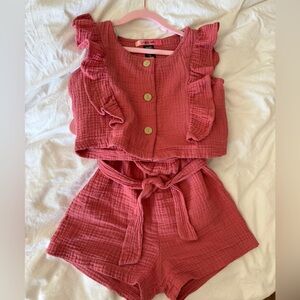 Two Piece Cotton Outfit
